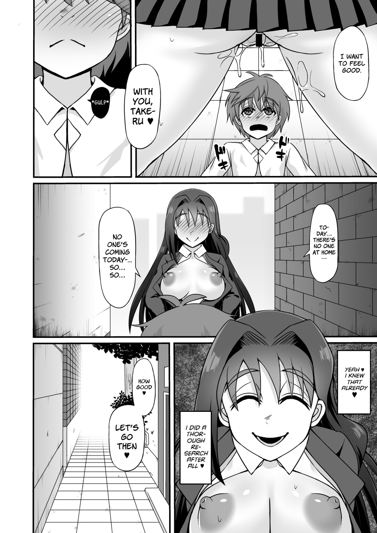 Hentai Manga Comic-The Sperm Squeezing Perverted Onee-san-Read-16